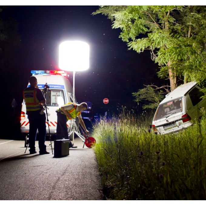 Balon de iluminare pentru situatii de urgenta 800W - 110.000 lumeni – 4,7 m inaltime